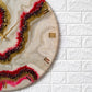 Cherry Slush Clock Regular Size 17.5 Inches