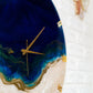 Ticking Thunder Silent Resin Wall Clock (Royal Blue)