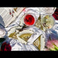 Milky White & Golden Handmade Tray With 6 Triangle Coasters