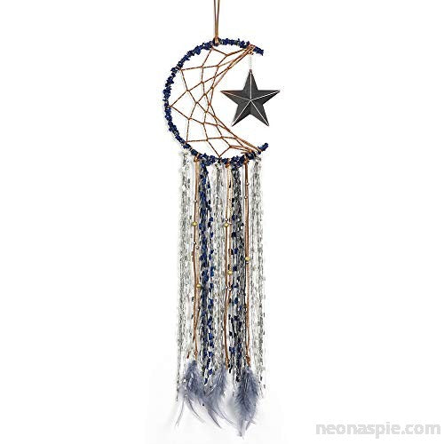 Dream Catcher With LED Light (Half Moon)